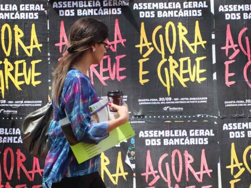 Bancários iniciam greve com adesão de mais de 30 mil trabalhadores